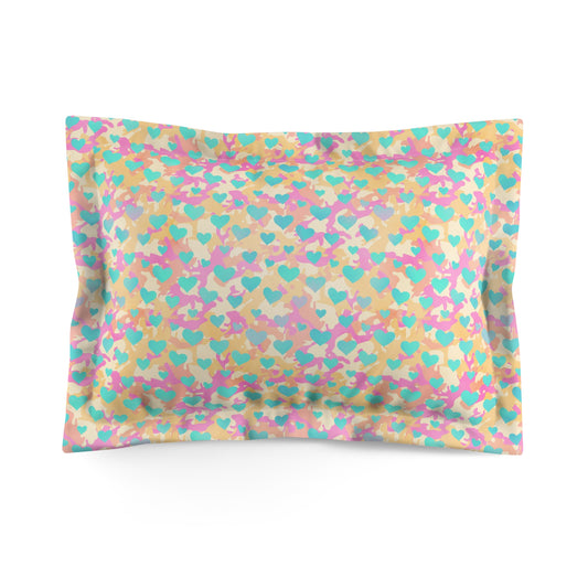 Sweetheart Camo Microfiber Pillow Sham