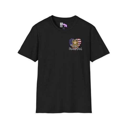Proud Dad of US Soldier Army Daughter Adult T-shirt