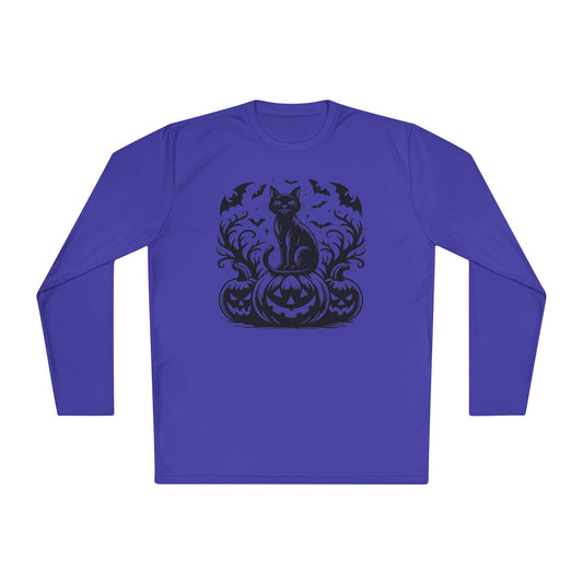 Whiskers at Witching Hour Adult Long Sleeve Tee