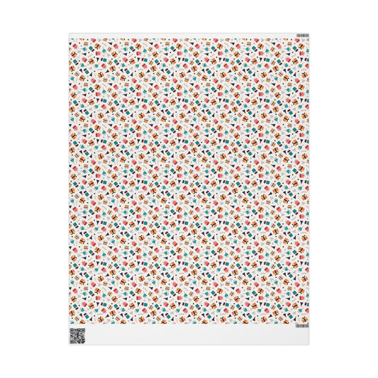 Happy Little Presents Wrapping Paper