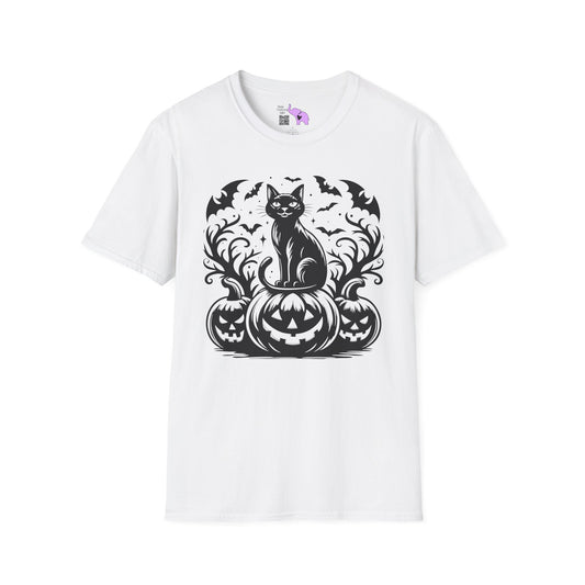 Whiskers at Witching Hour Adult T-shirt