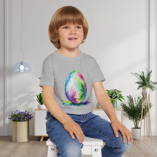 Colorful Easter Egg Heavy Cotton™ Toddler T-shirt