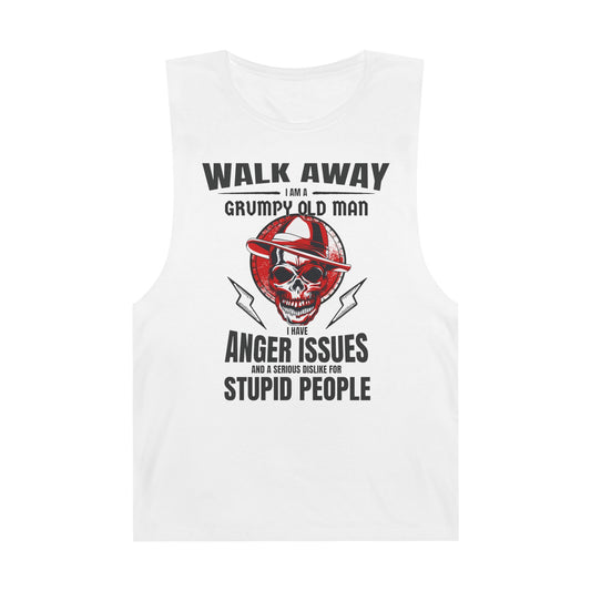 Walk Away I Am A Grumpy Old Man... Tank Top