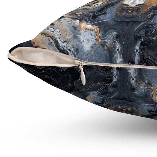 Moonspill Marble Throw Pillow