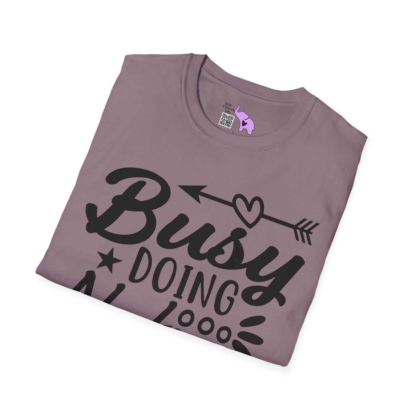 Busy Doing Nothing Adult T-shirt