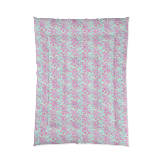 Berry Sorbet Camo Comforter