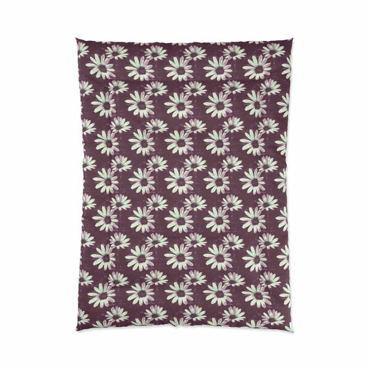 Purple Tide Petals Comforter