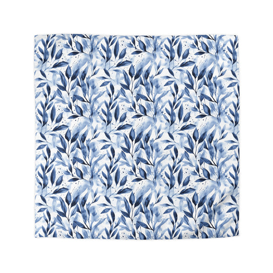 Blue Breeze Microfiber Duvet Cover