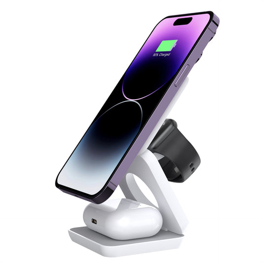 Folding Three-in-one Wireless Charging Station