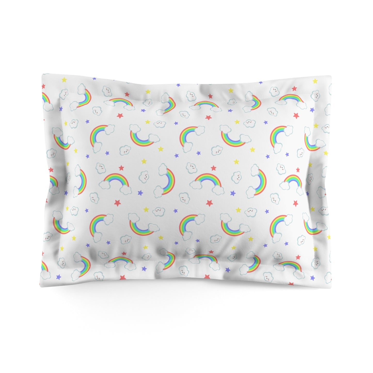 Rainbow Smiles & Stars Basic Bedding Set