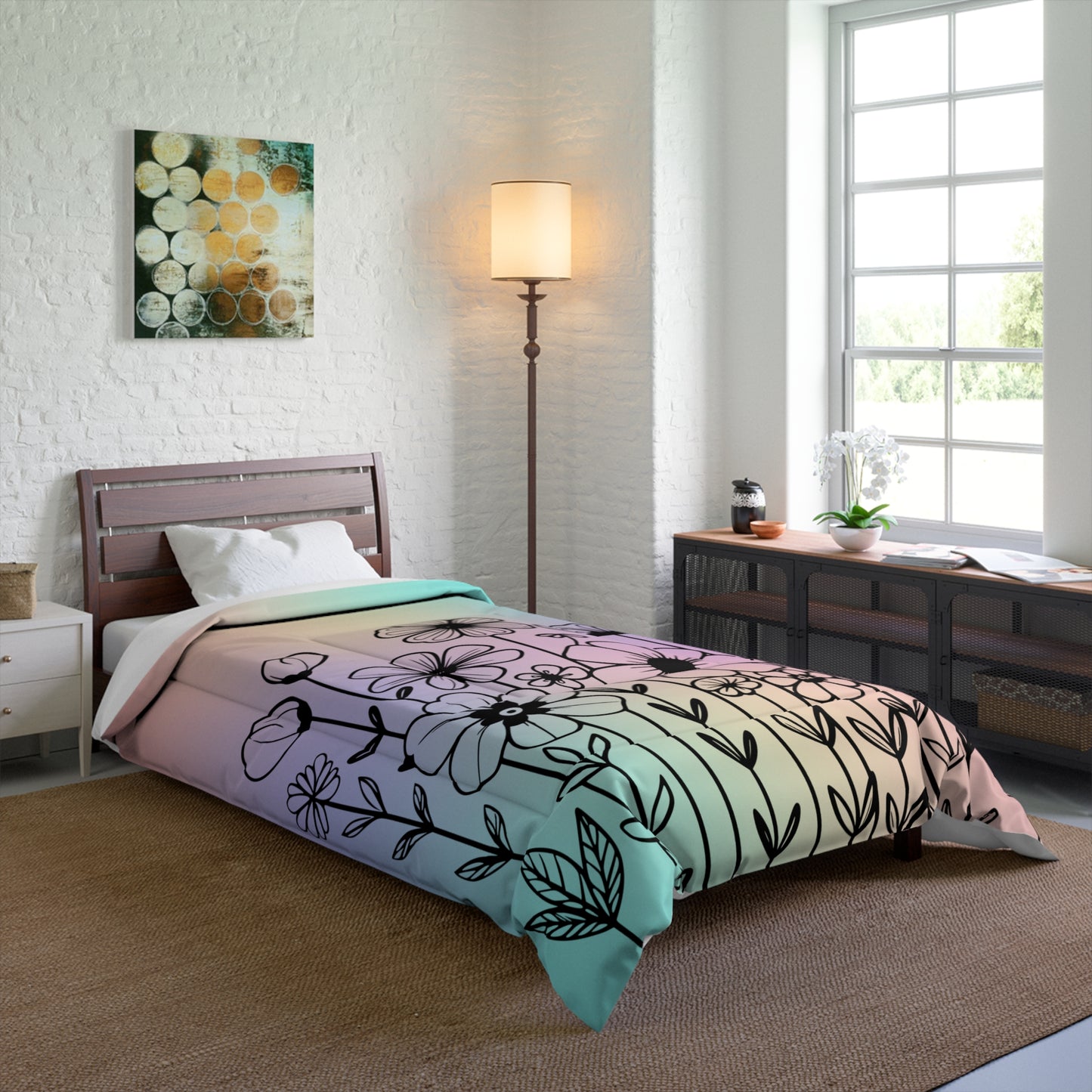 Spring Bloom Basic Bedding Set