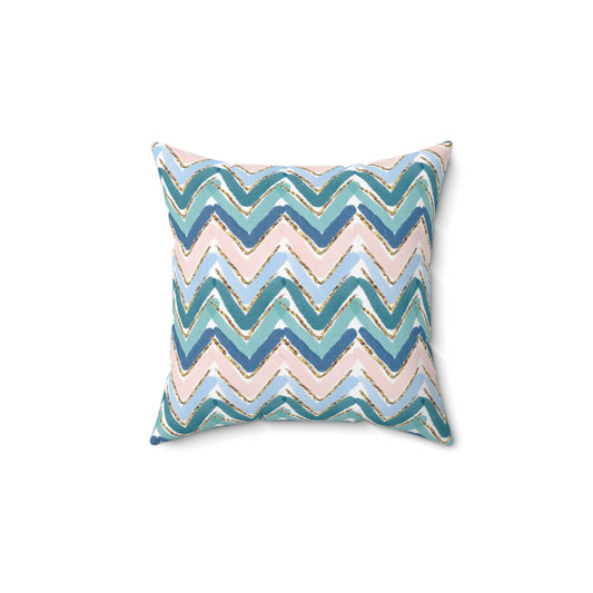 Serene Chevron Throw Pillow