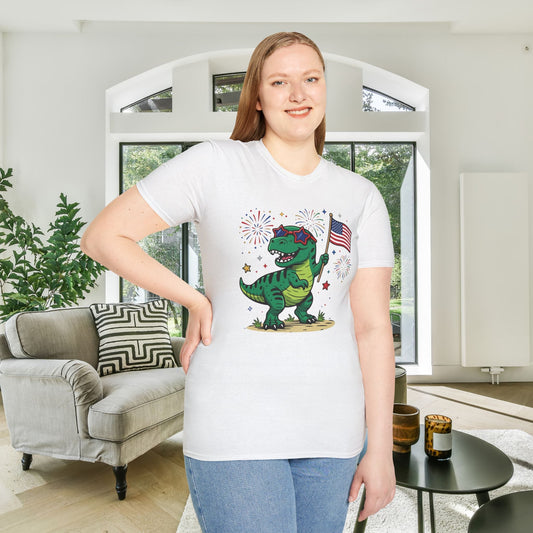 American Dinosaur Adult T-shirt