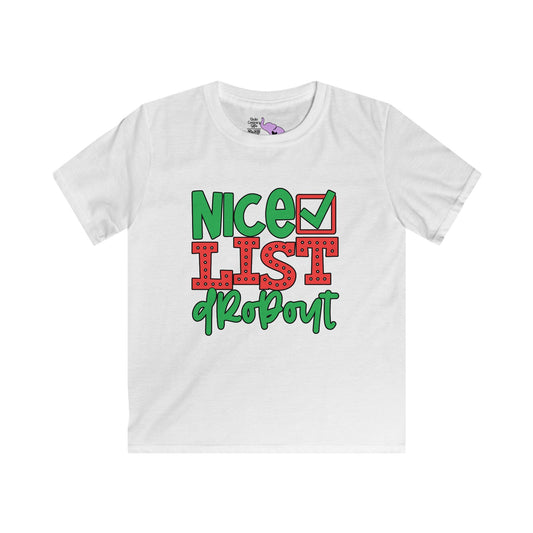 Nice List Dropout Youth Softstyle Tee