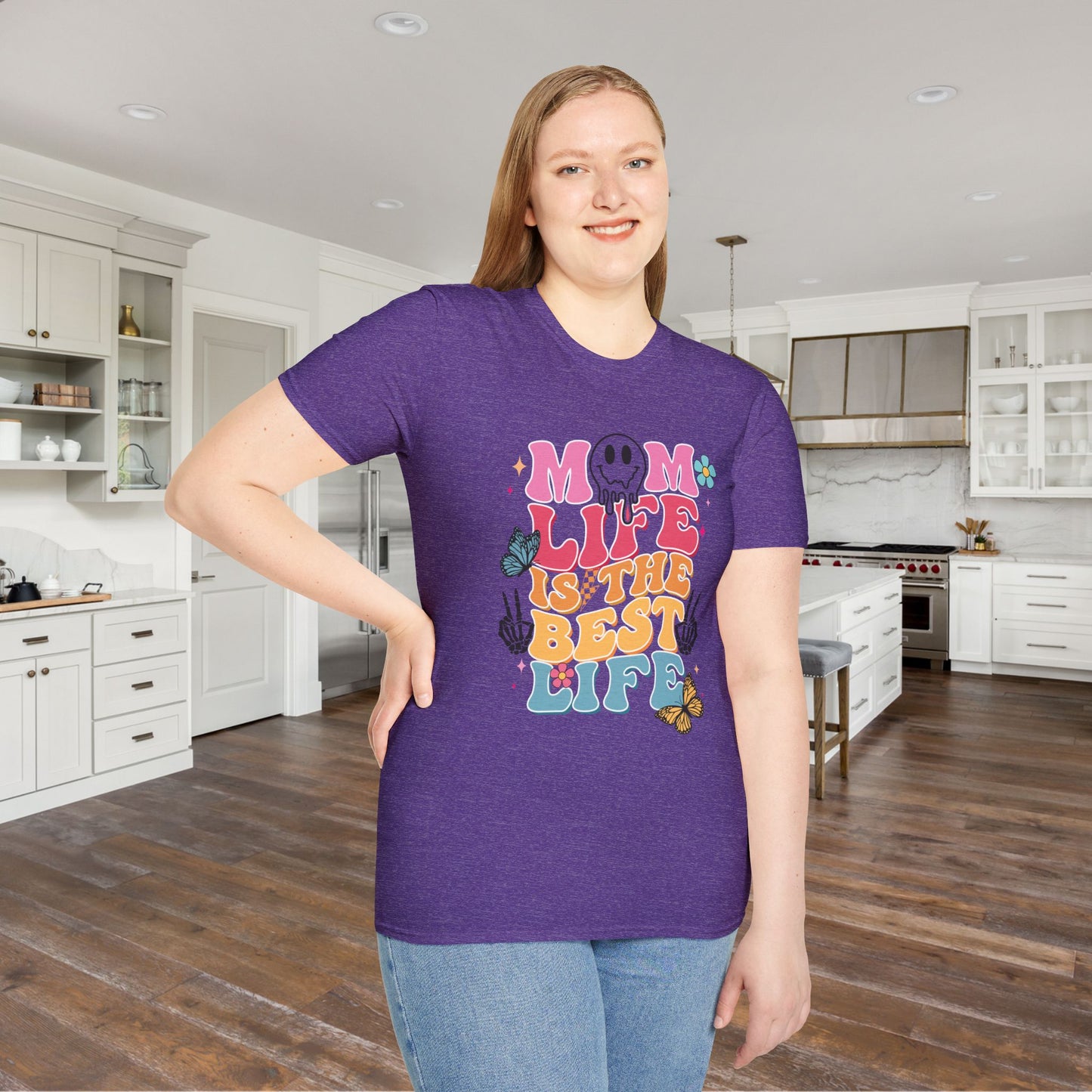 Mom Life Is the Best Life Adult T-shirt