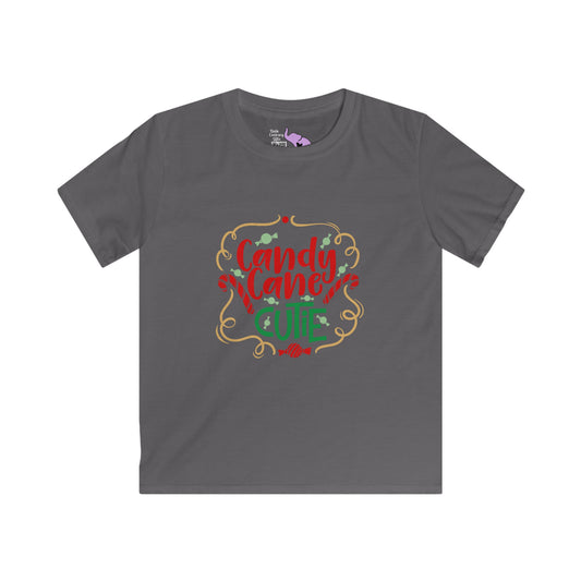 Candy Cane Cutie Youth Softstyle Tee