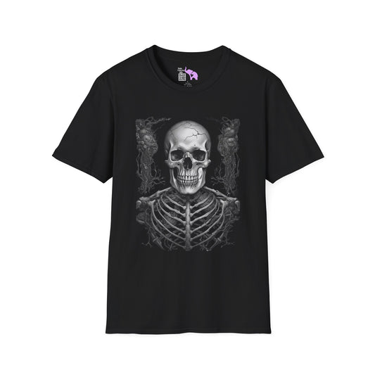 Creepy Bones 5 Adult T-shirt