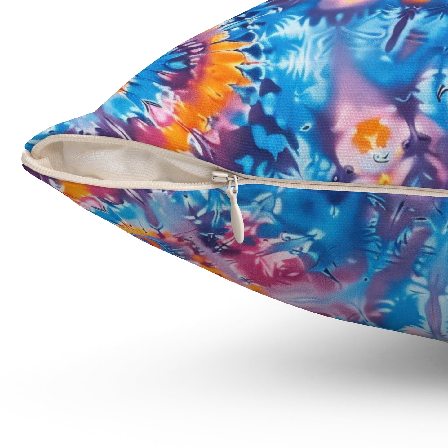 Trippy Taffy Throw Pillow