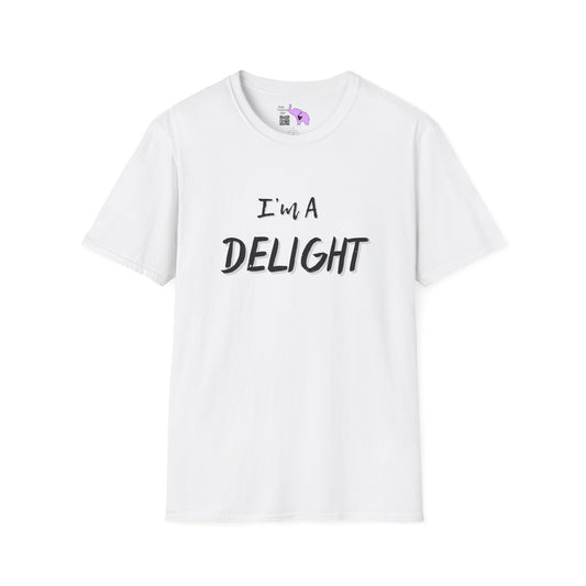 I'm A Delight Adult T-shirt