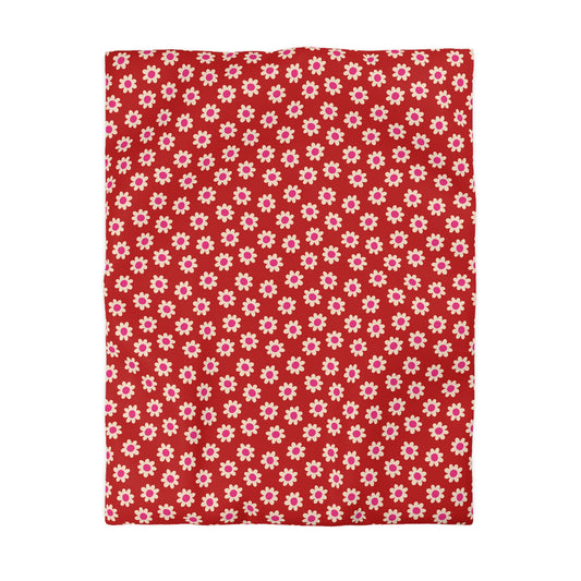 Cupid’s Garden Microfiber Duvet Cover