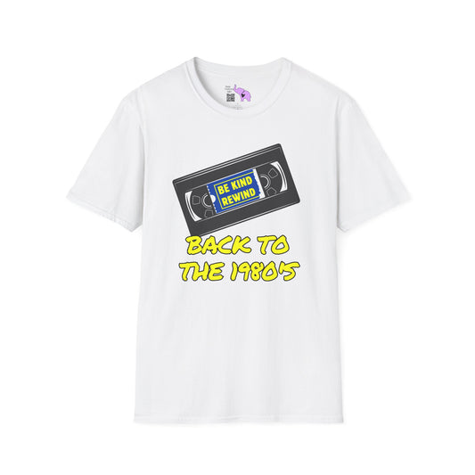 Be Kind Rewind Back to the 1980's Adult T-shirt
