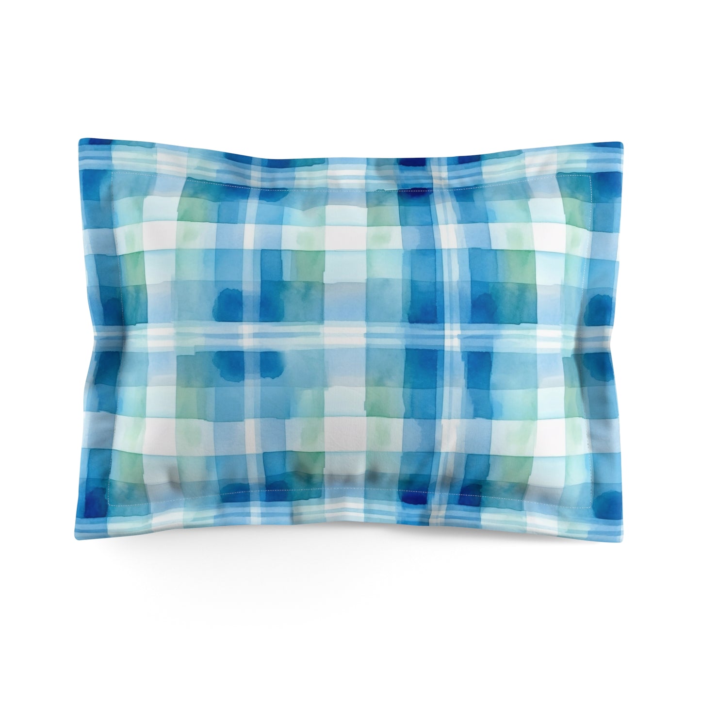 Ocean Sunset Plaid Basic Bedding Set