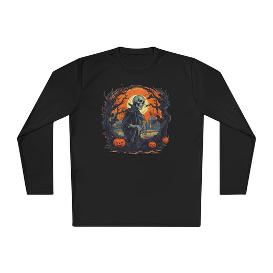 Creepy Cemetery 8 Adult Long Sleeve Tee