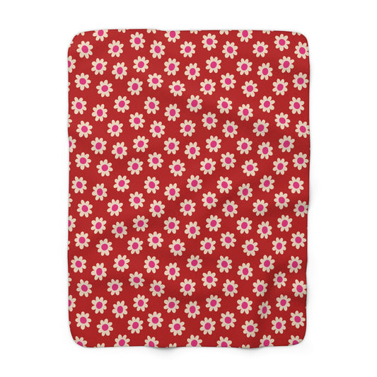 Cupid’s Garden Fleece Blanket