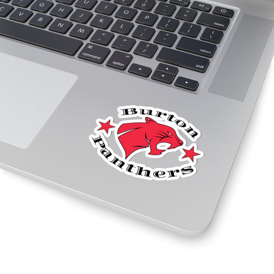 Burton Panthers Classic, Black Kiss-Cut Decal