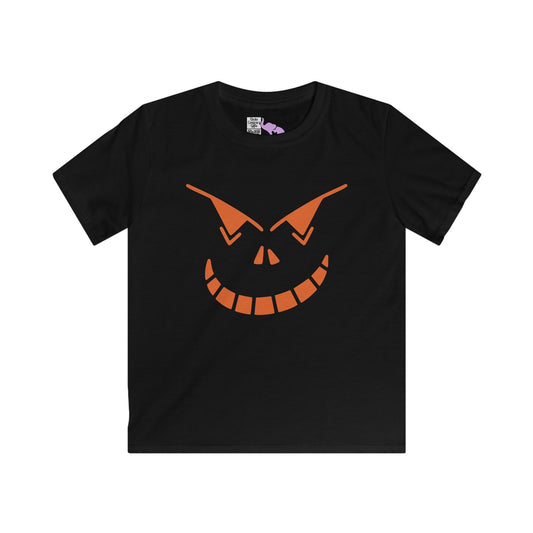 Spooky Jack-O-Lantern Youth Softstyle Tee