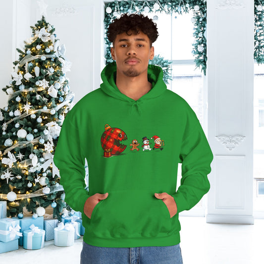 ""Ornament on the Loose Adult Heavy Blend™ Hooded Sweatshirt