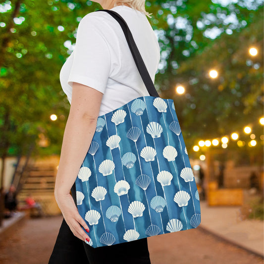 Oceanline Shells Canvas Tote Bag