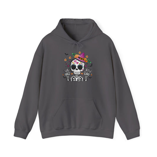 Dios de Muertos Skull Heavy Blend™ Hooded Sweatshirt