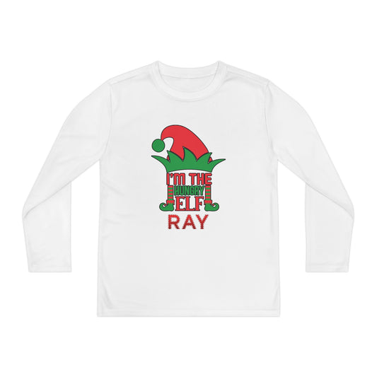 I'm The Hungry Elf Youth Long Sleeve Tee