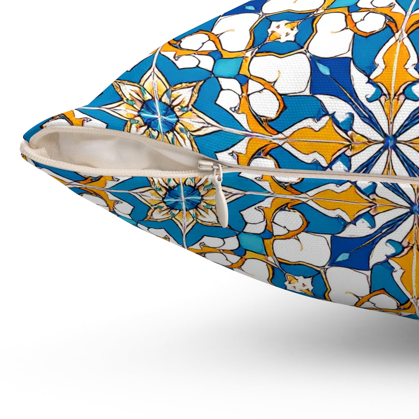 Talavera Sunburst Throw Pillow