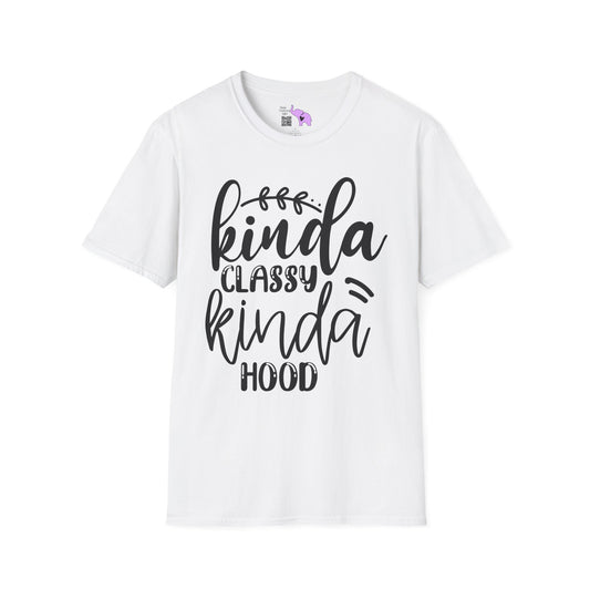 Kinda Classy Kinda Hood Adult T-shirt