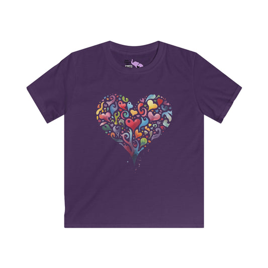 Hearts That Speak Youth Softstyle Tee