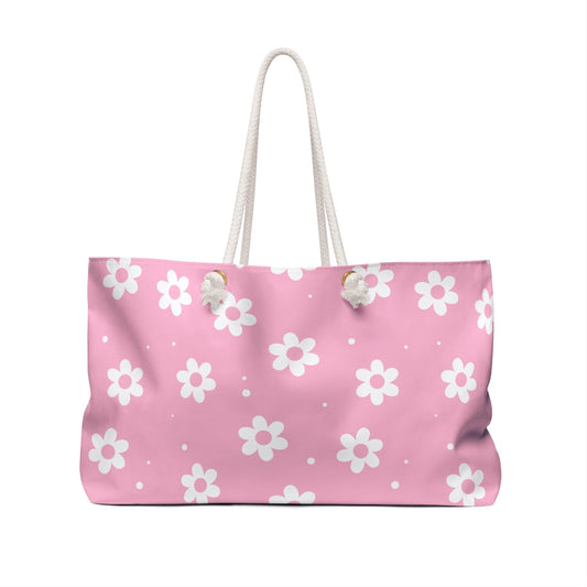 Pretty Petals & Dots Weekender Bag