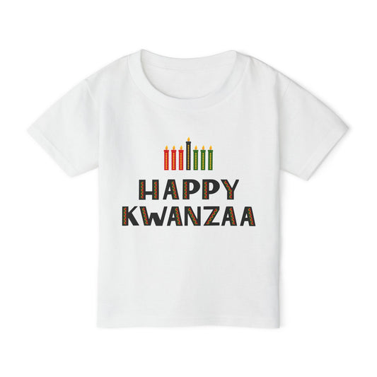 Happy Kwanzaa (Kinara) Toddler T-shirt
