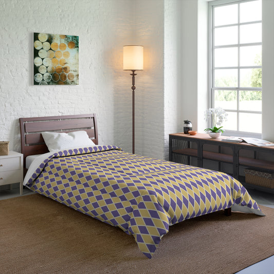 Violet & Sun Harlequin Comforter