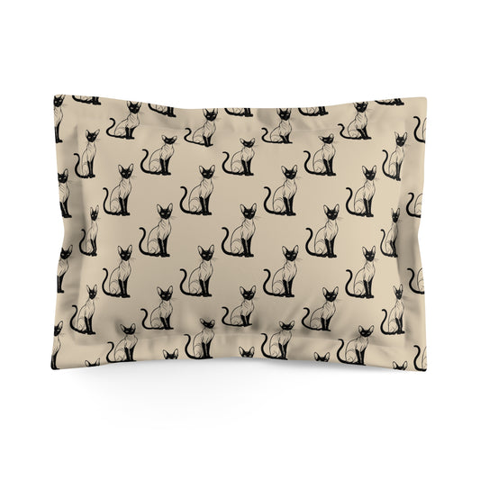 Siamese Charm – Sandy Dune Pillow Sham