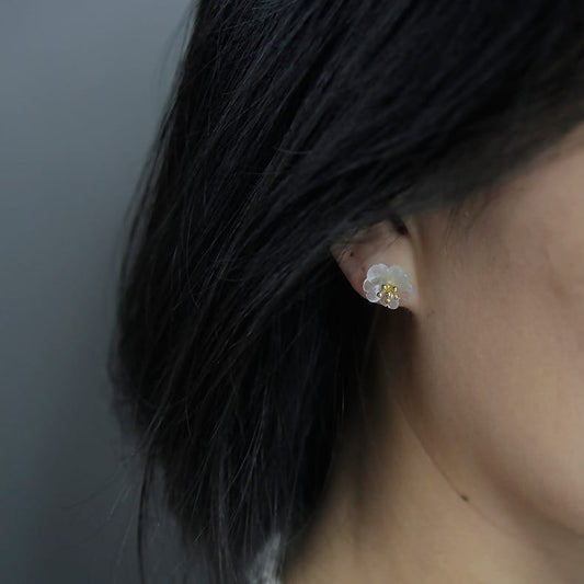 Crystal Blossom Earrings
