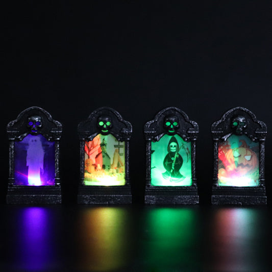 Spooky Glow Halloween Graveyard Decor