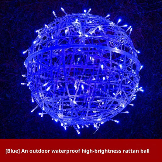 LED Hanging Tree String Ball Lights