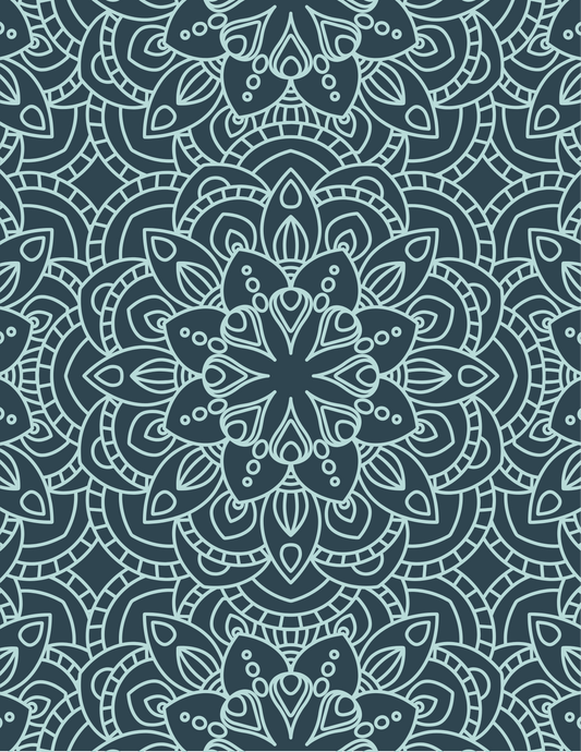 Mandala Midnight Basic Bedding Set