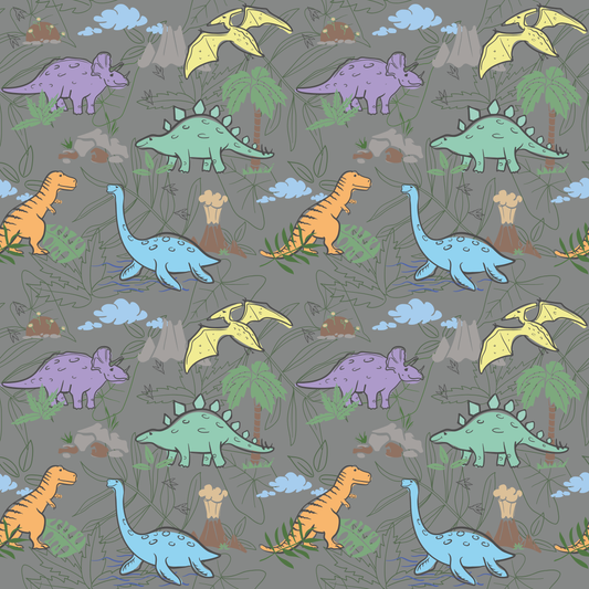 Prehistoric Playtime Basic Bedding Set