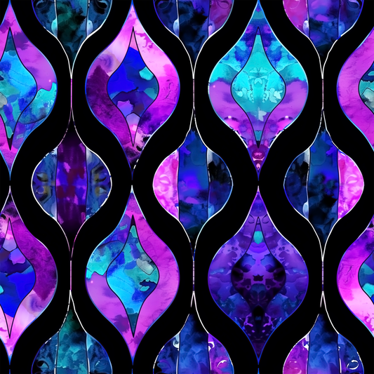 Midnight Cathedral Duvet Bedding Set