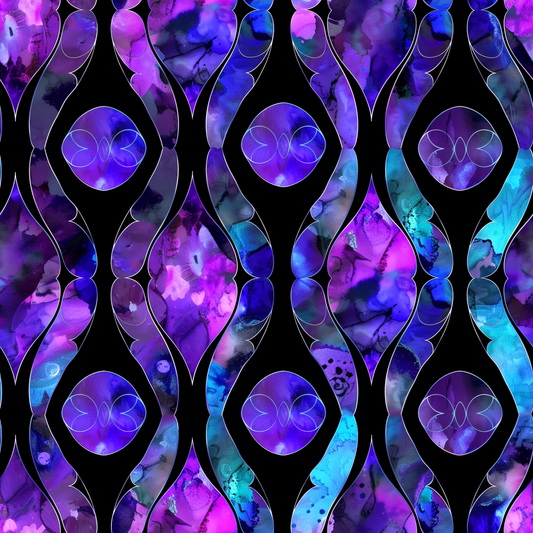 Celestial Glass Duvet Bedding Set