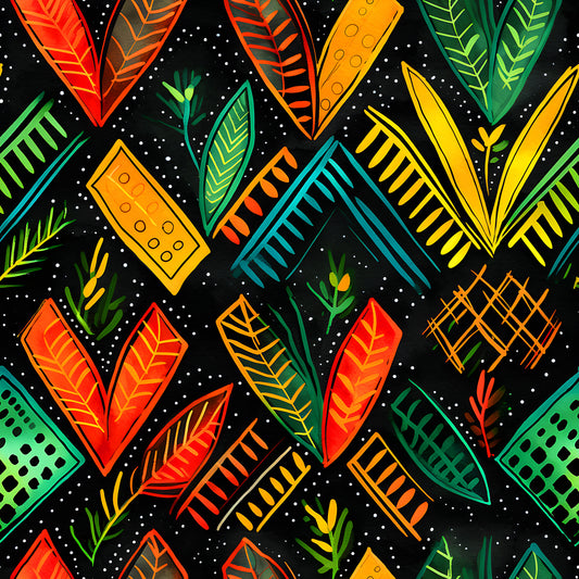 Kujichagulia Waves Duvet Bedding Set