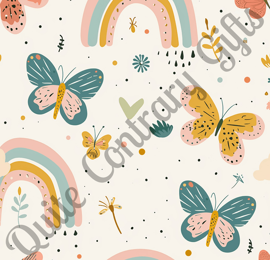 Whispering Wings & Rainbows Comforter